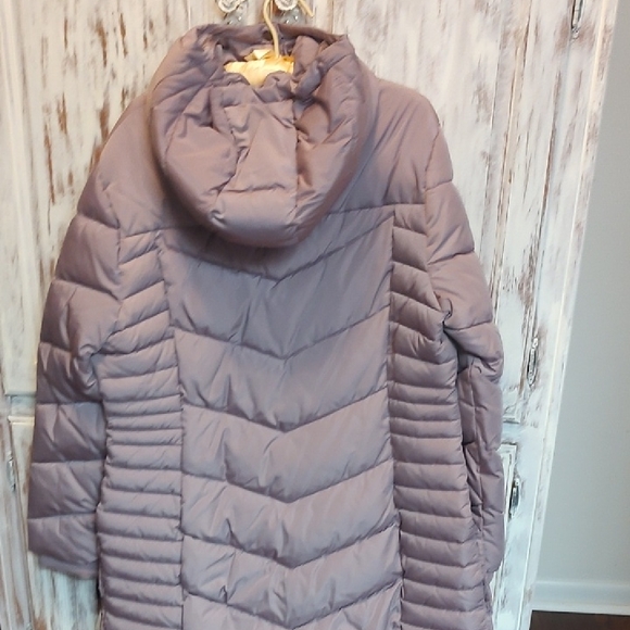 Women's Purple Puffer Jacket - Picture 3 of 5